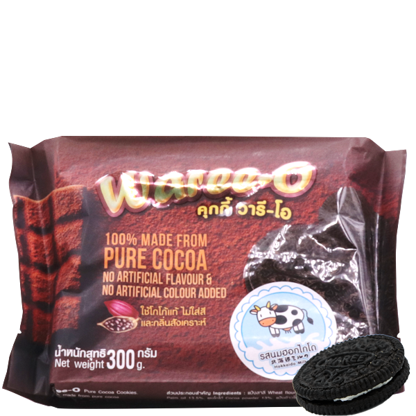 คุกกี้ วารี-โอ (รสนมฮอกไกโด) Waree-O ขนาด 300 g.